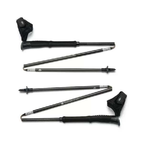 黑钻 2026款 Distance Carbon Z 旗舰超轻折叠碳纤维登山杖